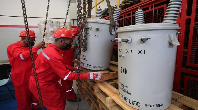 Miranda | Realizan la entrega de 1.500 transformadores eléctrico recuperados por la clase obrera