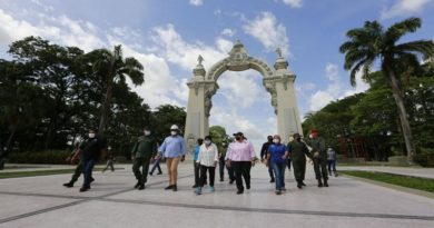 Vicepresidenta Ejecutiva supervisa las obras del Campo de Carabobo como parte de la Ruta Bicentenaria