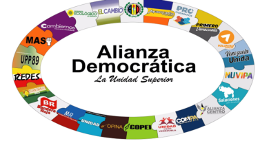 Alianza Democrática de Caracas reconocen vía electoral como único puente democrático para avanzar