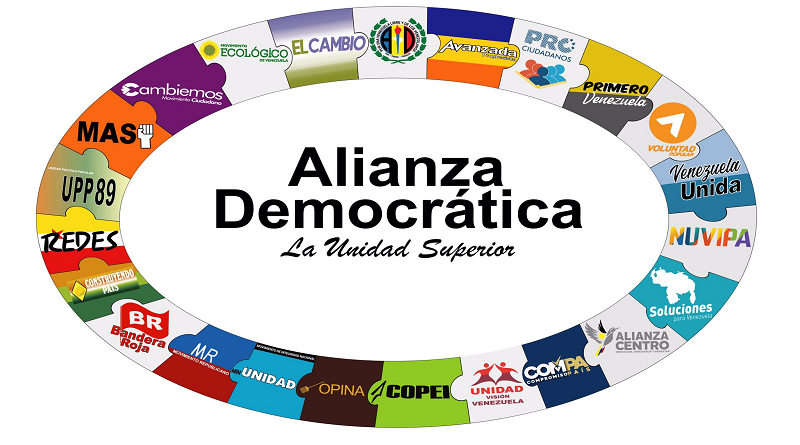 Alianza Democrática de Caracas reconocen vía electoral como único puente democrático para avanzar