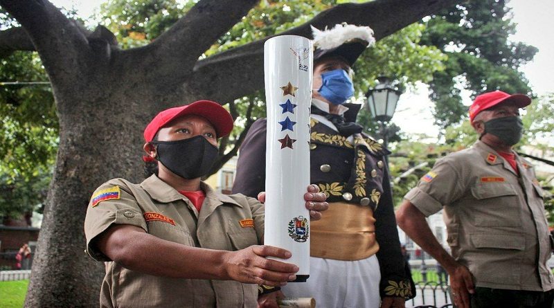 RUTA FUEGO PATRIO | Antorcha Bolivariana recorrerá 119 ejes de la Gran Caracas