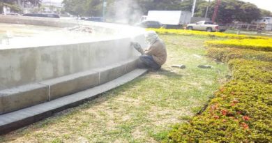Avanza trabajos de recuperación de espacios públicos en la capital aragüeña