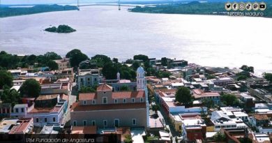 Venezuela celebra 257 años del aniversario de Ciudad Bolívar, testigo de grandes momentos para el proceso independentista de la patria