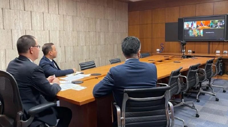 Venezuela sostiene encuentro con secretario de la AEC para afianzar temas de cooperación de cara a reunión de cancilleres de la organización prevista para el 27M