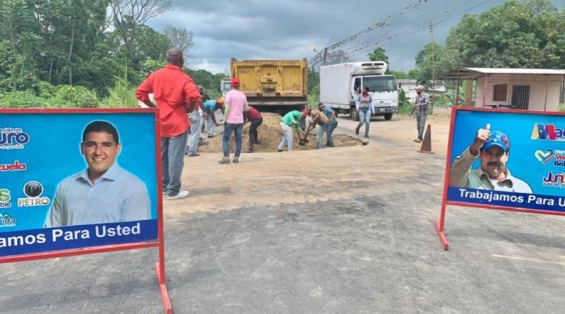 Gobierno Bolivariano inicia labores de asfaltado en sector Capiú en Mérida