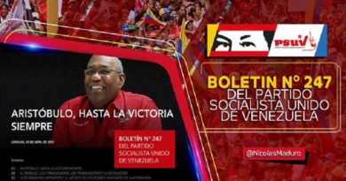 Edición 247 del boletín del Psuv recoge un significativo trabajo de las grandes luchas, encabezadas por mujeres y hombres dignos de la Patria