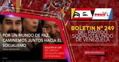 Edición 249 del Boletín del PSUV resalta la importancia de los acuerdos del Encuentro Nacional de Secretarios y Secretarias del Partido en la construcción hacia un mundo de paz