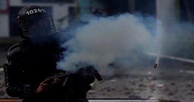 Registran más de 2.100 casos de violencia policial durante manifestaciones en Colombia