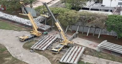 Culminan con éxito trabajos de desmontaje controlado de segunda losa de los pasillos del corredor número 5 de la UCV