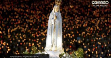 Venezuela eleva su oración para la protección y salvación del pueblo frente a la pandemia en el día de la Virgen de Fátima