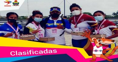 Venezuela clasifica botes femeninos en cuatro y dos remos largos a los I Juegos Panamericanos Júnior "Cali Valle 2021" en Colombia