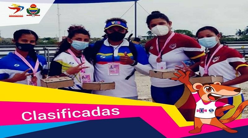 Venezuela clasifica botes femeninos en cuatro y dos remos largos a los I Juegos Panamericanos Júnior "Cali Valle 2021" en Colombia