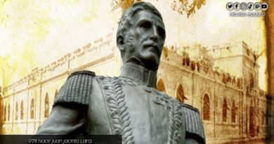 Venezuela honra destacada lucha por la Patria de Juan Jacinto Lara a 243 años de su natalicio