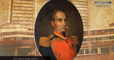Venezuela conmemora 169 años de la partida física del General Diego Ibarra