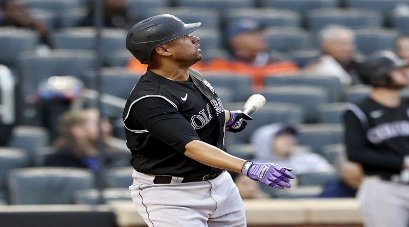 Elias Díaz conectó su primer cuadrangular de la temporada en victoria de Rockies 3-2 antes Mets