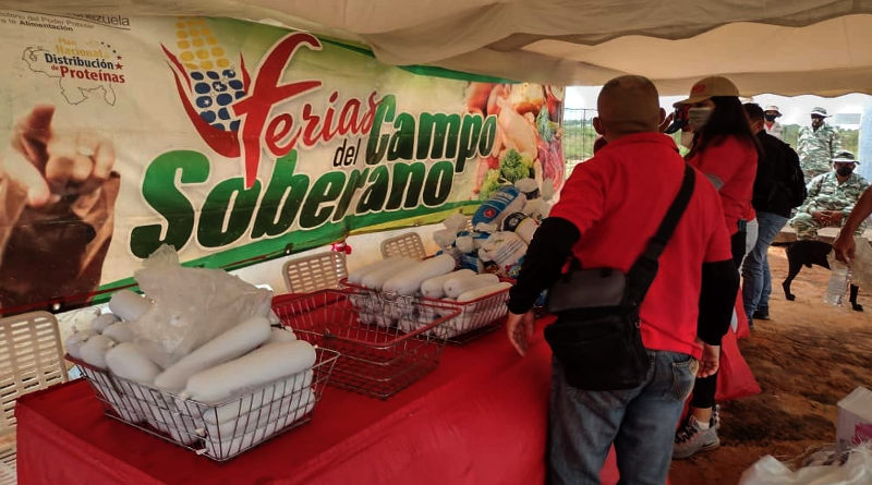 Más de 15 mil familias fueron beneficiadas con "Feria del Campo Soberano" en la parroquia La Candelaria