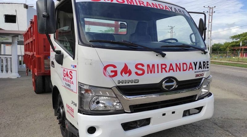Miranda | Gobierno Bolivariano entrega camión para la distribución de gas doméstico en 96 comunidades del municipio Simón Bolívar