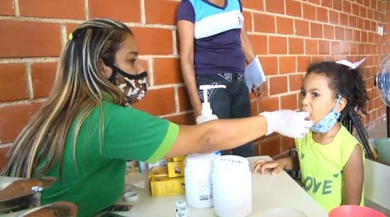 Un total de 1.800 niños y niñas del urbanismo Guasimal en Maracay fueron atendidos en Jornada Nutricional