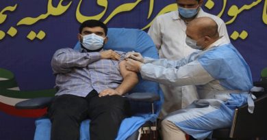 Irán comenzó a producir en masa su vacuna contra la COVID-19