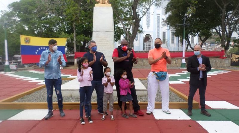 Inauguran plaza de Arte Urbano por la Paz y la Vida en parroquia Altagracia de Caracas