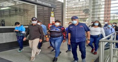 Gobierno Bolivariano inspecciona estación del Metro Cable para dar soluciones a la comunidad de San Agustin