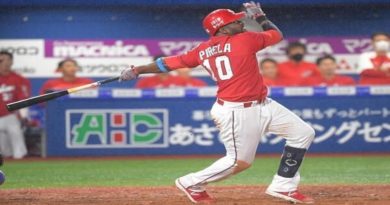 José Pirela entre los máximos jonroneros del béisbol coreano con 11