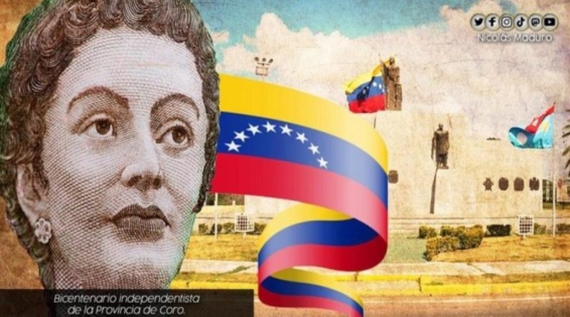 Presidente Maduro conmemora el Bicentenario independentista de Coro resaltando la pasión libertaria de Josefa Camejo