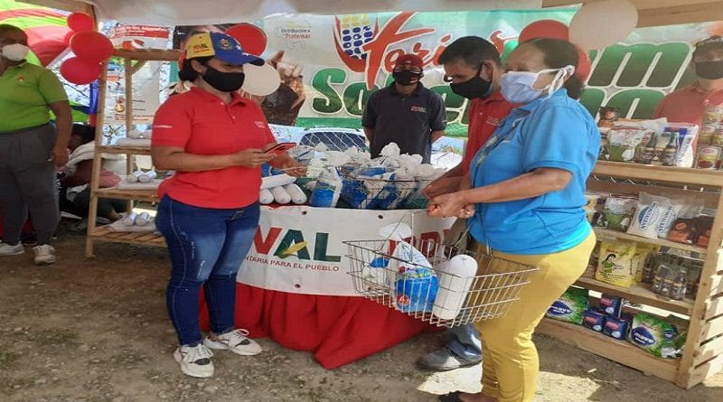 Un total de 2.359 familias fueron beneficiadas con la distribución de combos proteicos en La Guaira
