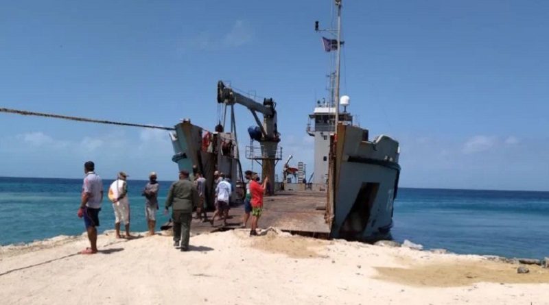 Inicia jornada de embellecimiento en Los Roques