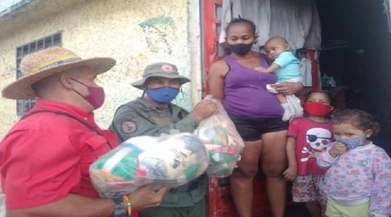 Mercal distribuyó 17,94 toneladas de alimentos a familias de la BMS “Cacique Guanaguanay” en Monagas