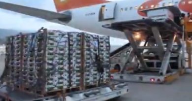 Conviasa transporta cargamento con mas 4Ton de mango a Rusia