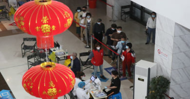 Más de 435 millones de dosis de vacunas contra COVID-19 han sido administradas en China