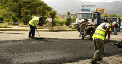 Más de 236 mil toneladas de asfalto se han colocado en la Gran Caracas recuperando 1.738 kilómetros de vialidad
