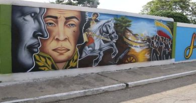 Murales de regiones del país plasma su historia como parte de gesta Bicentenaria