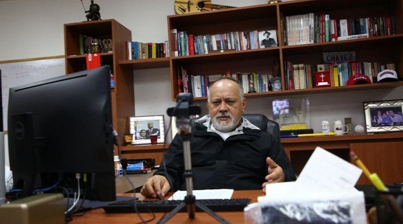 Diosdado Cabello a secretarios del PSUV: Es necesario la articulación para decir la verdad de Venezuela