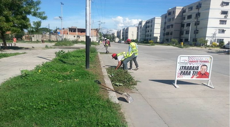Ejecutan Plan Cayapa en urbanismo Guasimal en Aragua