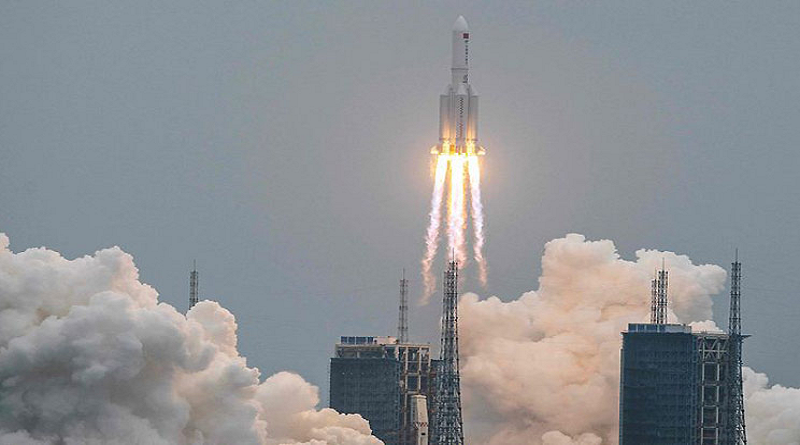 Misión tripulada de China viaja en junio a estación espacial