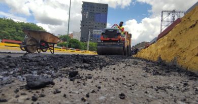Ruta Caza Huecos avanza con trabajos de bacheo en la Avenida Fuerzas Armadas de Caracas