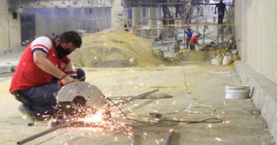 Supervisan trabajos de rehabilitación que se desarrollan en el túnel Río Tuy en Caracas