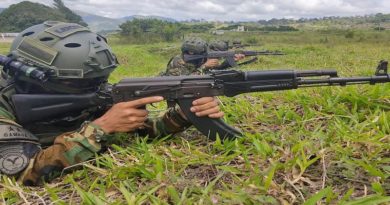 Soldados del Ejército Bolivariano permanecen en entrenamiento constante para la defensa de la patria