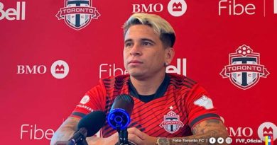 Soteldo fue presentado por Toronto FC