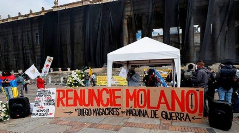 Congreso de Colombia vota este martes la moción de censura contra ministro de Defensa