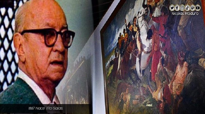 Venezuela conmemora 134 años del nacimiento del artista Tito Salas