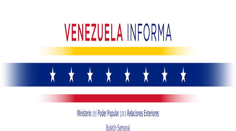 Boletín digital número 22 de Venezuela Informa destaca la apuesta por la paz, la recuperación económica y la Diplomacia en el país