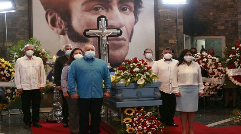 CAPILLA ARDIENTE | Diosdado Cabello: García Carneiro siempre le cumplió al Comandante Chávez y a su pueblo