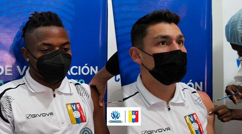 Jugadores y cuerpo técnico de La Vinotinto inicia proceso de vacunación con las dosis Sinovac Biotech contra la COVID-19 donadas por CONMEBOL