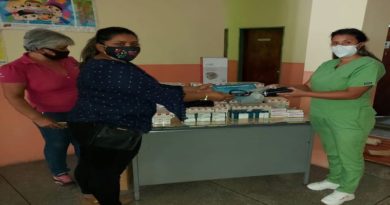 Dotan de tensiómetro, nebulizador y medicamentos a habitantes de Batatal en Trujillo