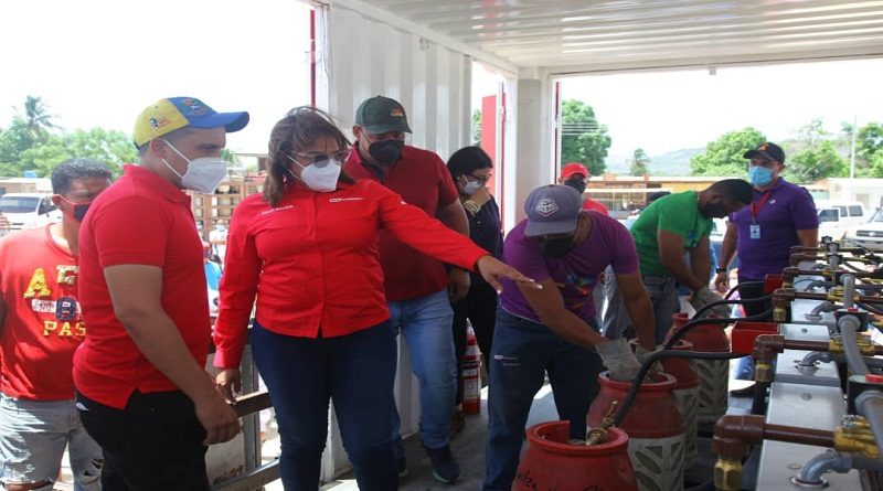 Pdvsa Gas Comunal beneficia a 12 mil familias diarias del estado Sucre