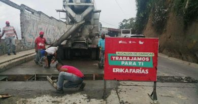 Continúa rehabilitación y reforzamiento de todo el alcantarillado del sector Boquerón de la parroquia Sucre de Caracas