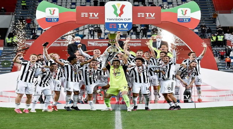 Juventus es campeón de la Coppa de Italia tras derrotar al Atalanta 2-1